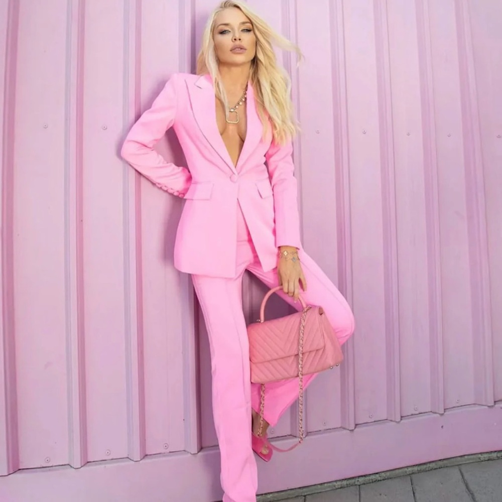 Luxedress Pink Pantsuit